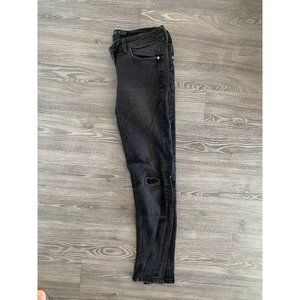 Zara Womens Black Jean Pants Size 6